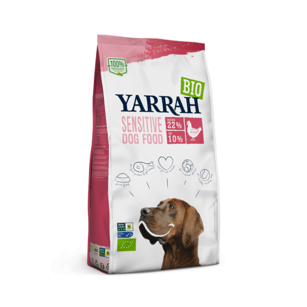 kuivtoit tundlikule seedimisele koerale YARRAH steriliseeritud